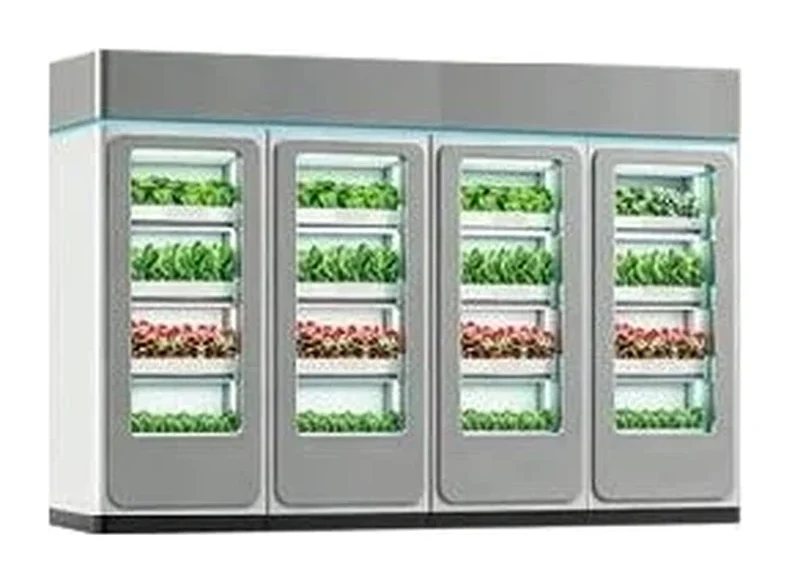 IndoorFarmX 4 台葉菜櫃整機方案（高款）