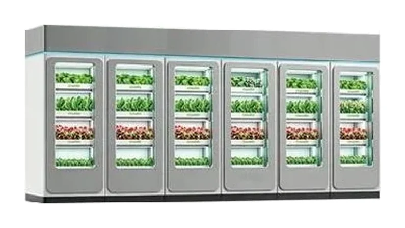IndoorFarmX 6 台葉菜櫃整機方案（高款）