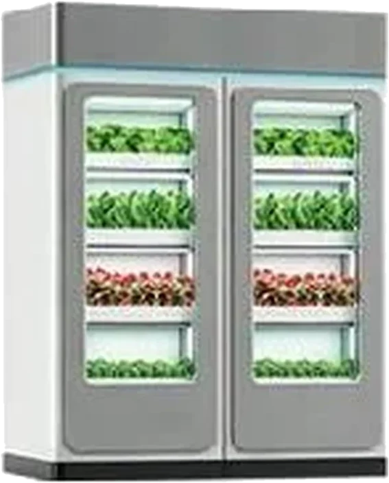 IndoorFarmX 2 台葉菜櫃整機方案(矮款)